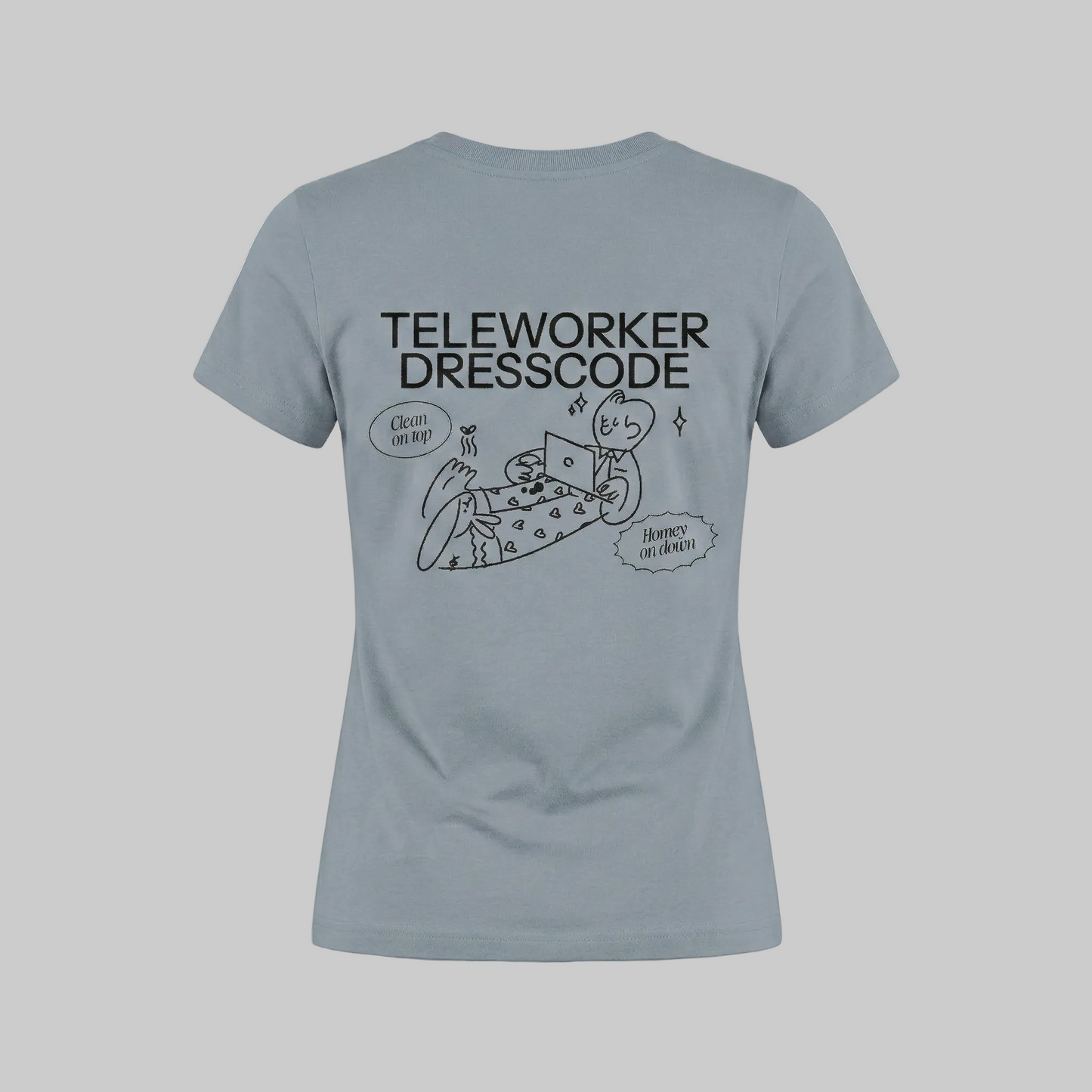 Camiseta Teleworker by Locomonky