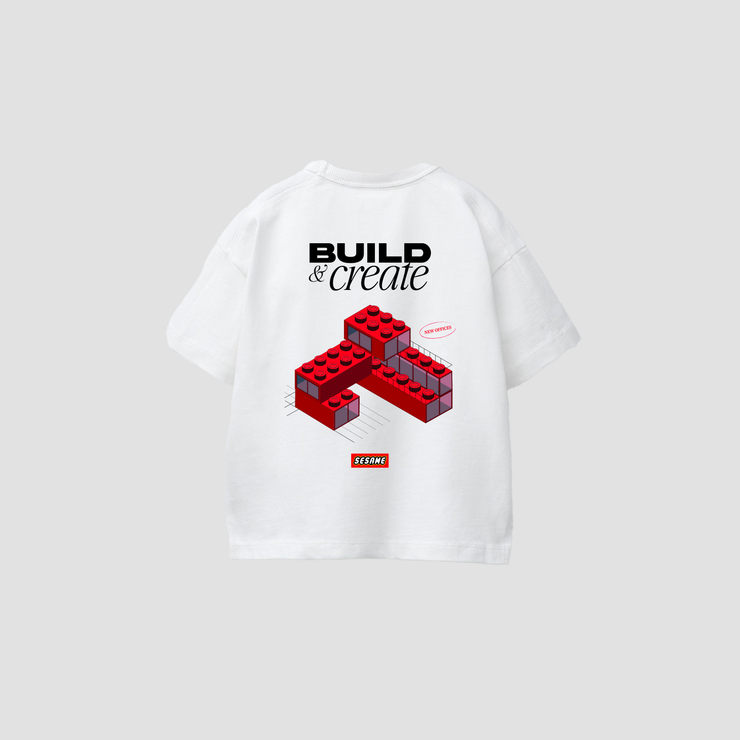Camiseta New Offices Blanco KID