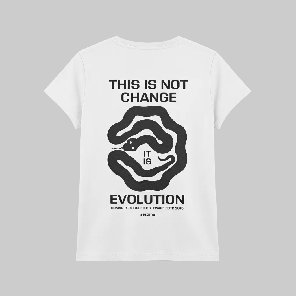 Camiseta Snake Evolution