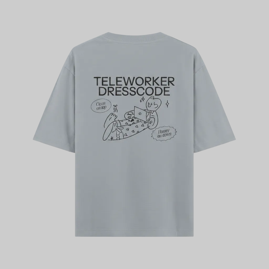 Camiseta Teleworker by Locomonky