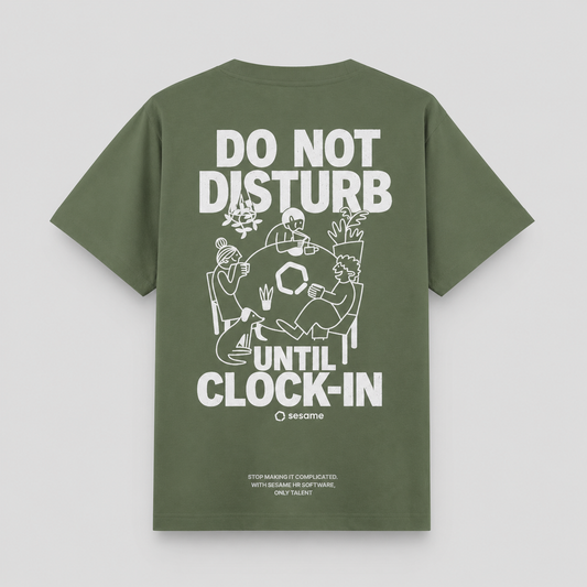 Camiseta Clock-in