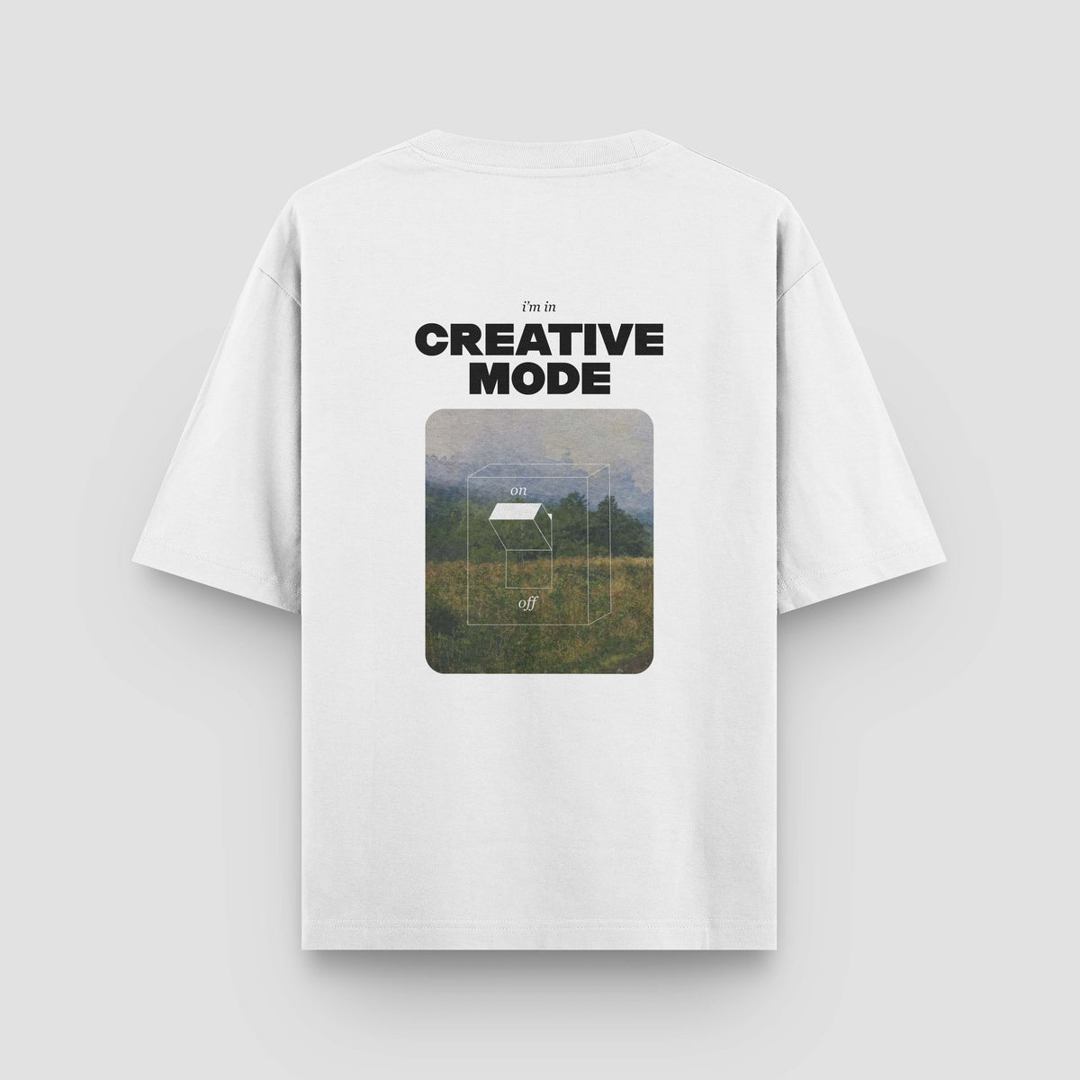 Camiseta Creative Mode On