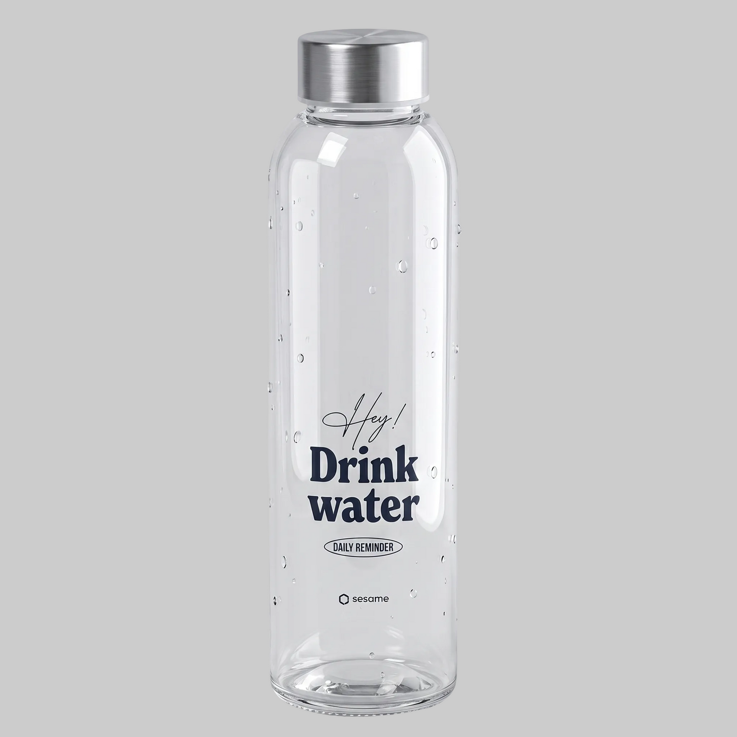 Botella "Hey, drink water"