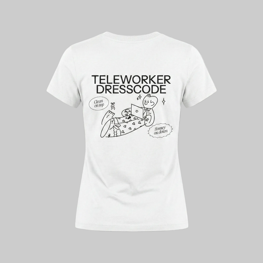 Camiseta Teleworker by Locomonky