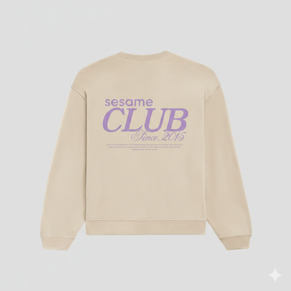 Sudadera Sesame Club