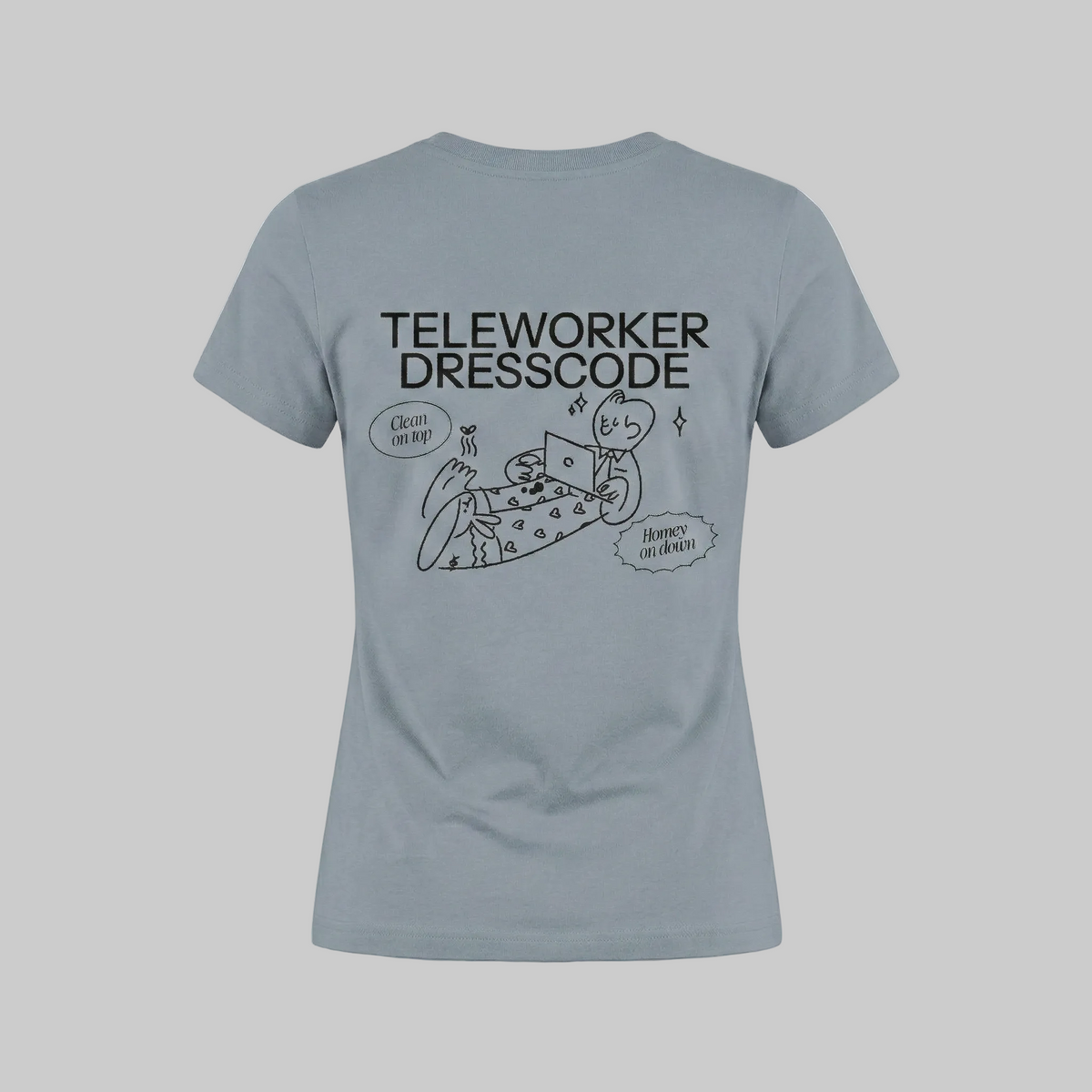 Camiseta Teleworker by Locomonky