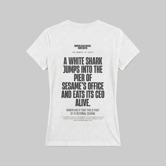 Camiseta White Shark