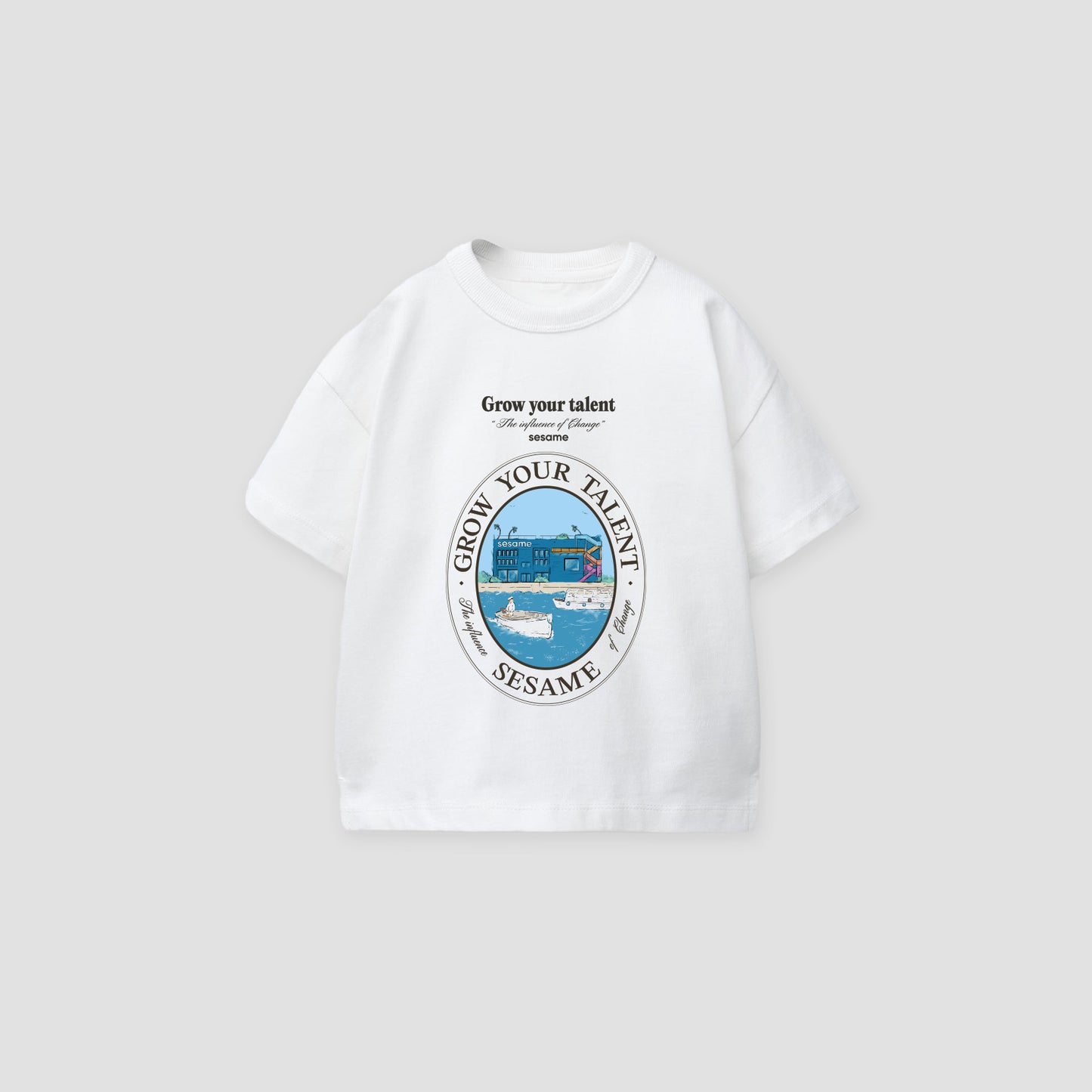 Camiseta Grow Your Team Blanco KID