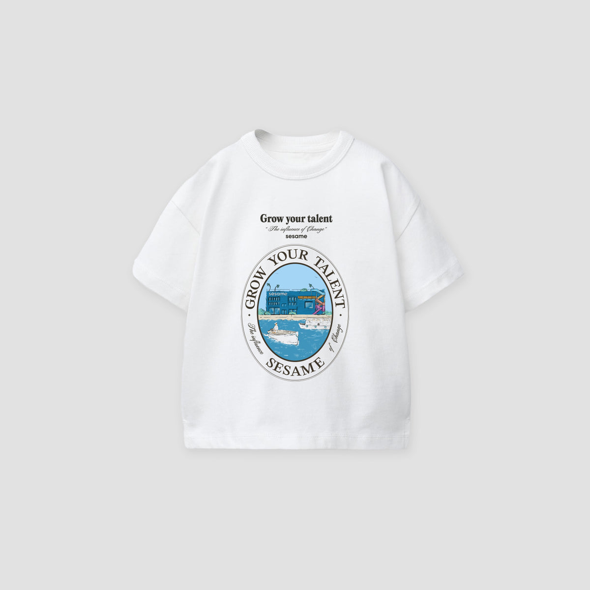 Camiseta Grow Your Team Blanco KID