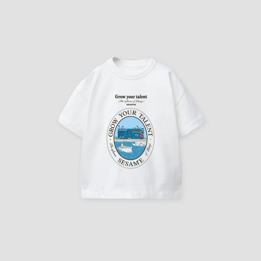 Camiseta Grow Your Team Blanco KID