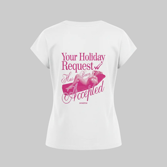 Camiseta Holiday Request