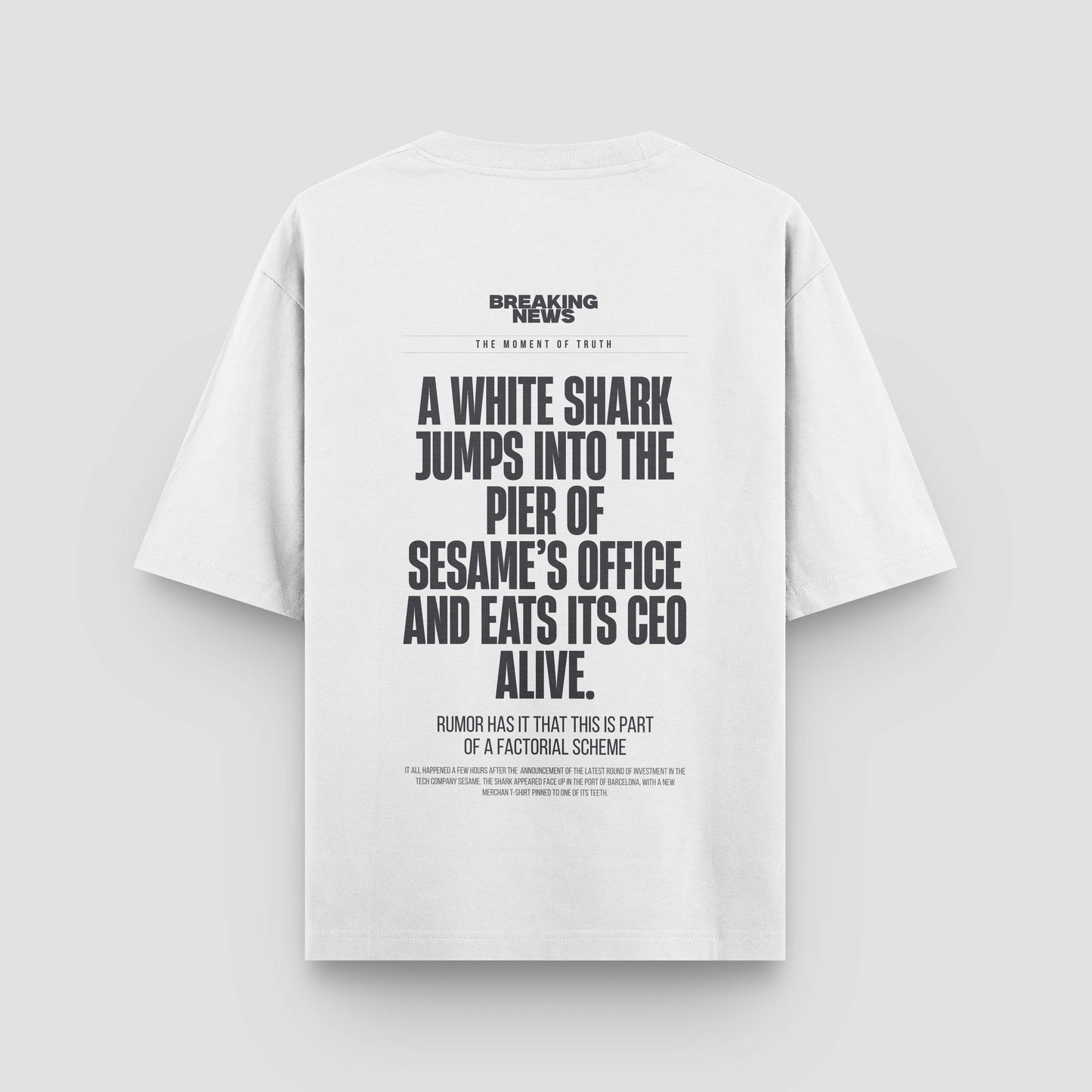 Camiseta White Shark