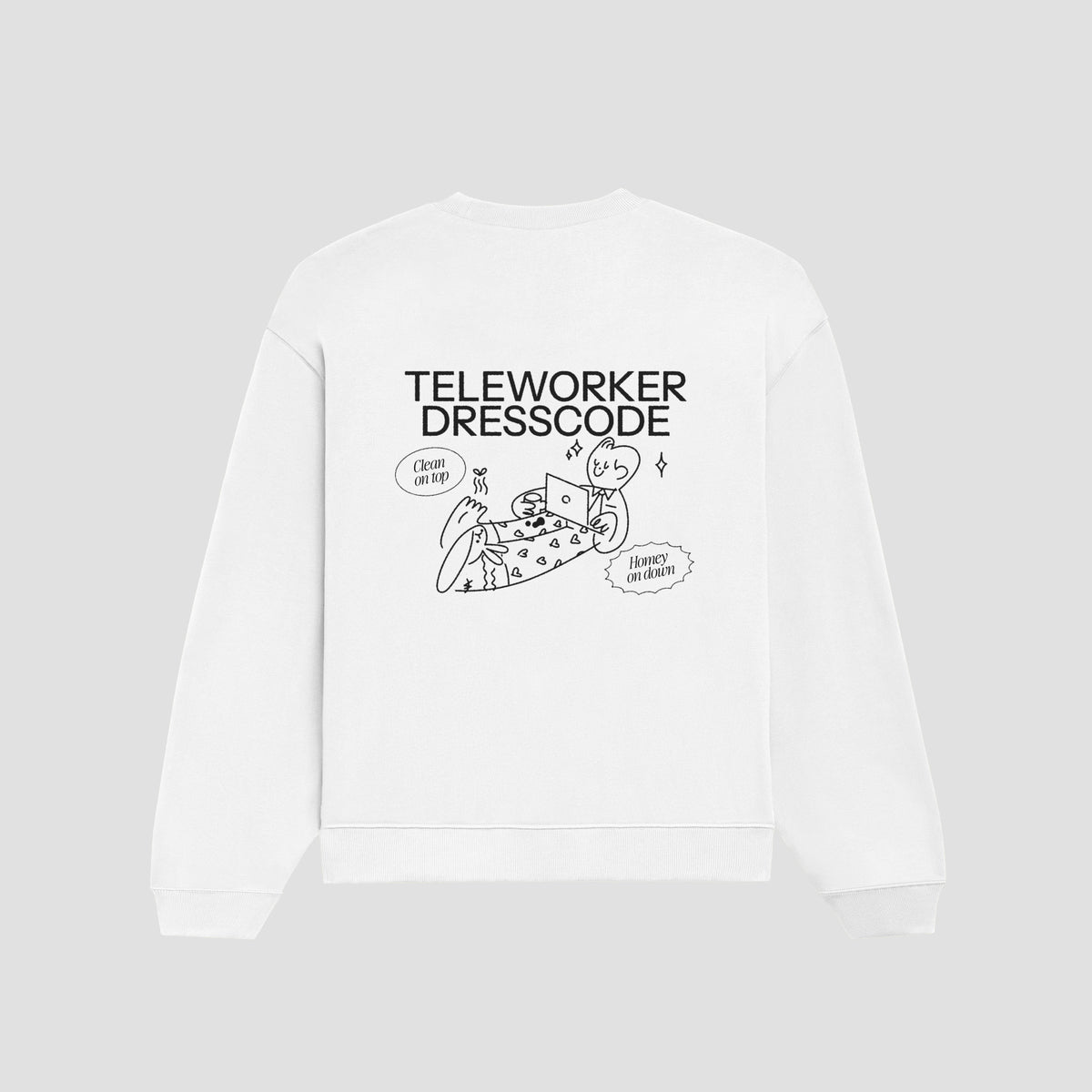 Sudadera Teleworker by Locomonky