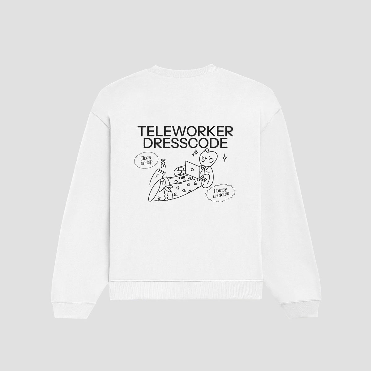 Sudadera Teleworker by Locomonky