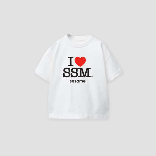 Camiseta Love SSM Blanco KID