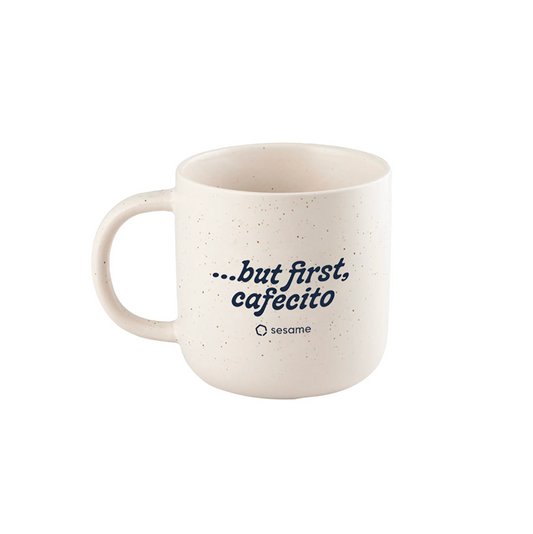 Taza "but first coffee"