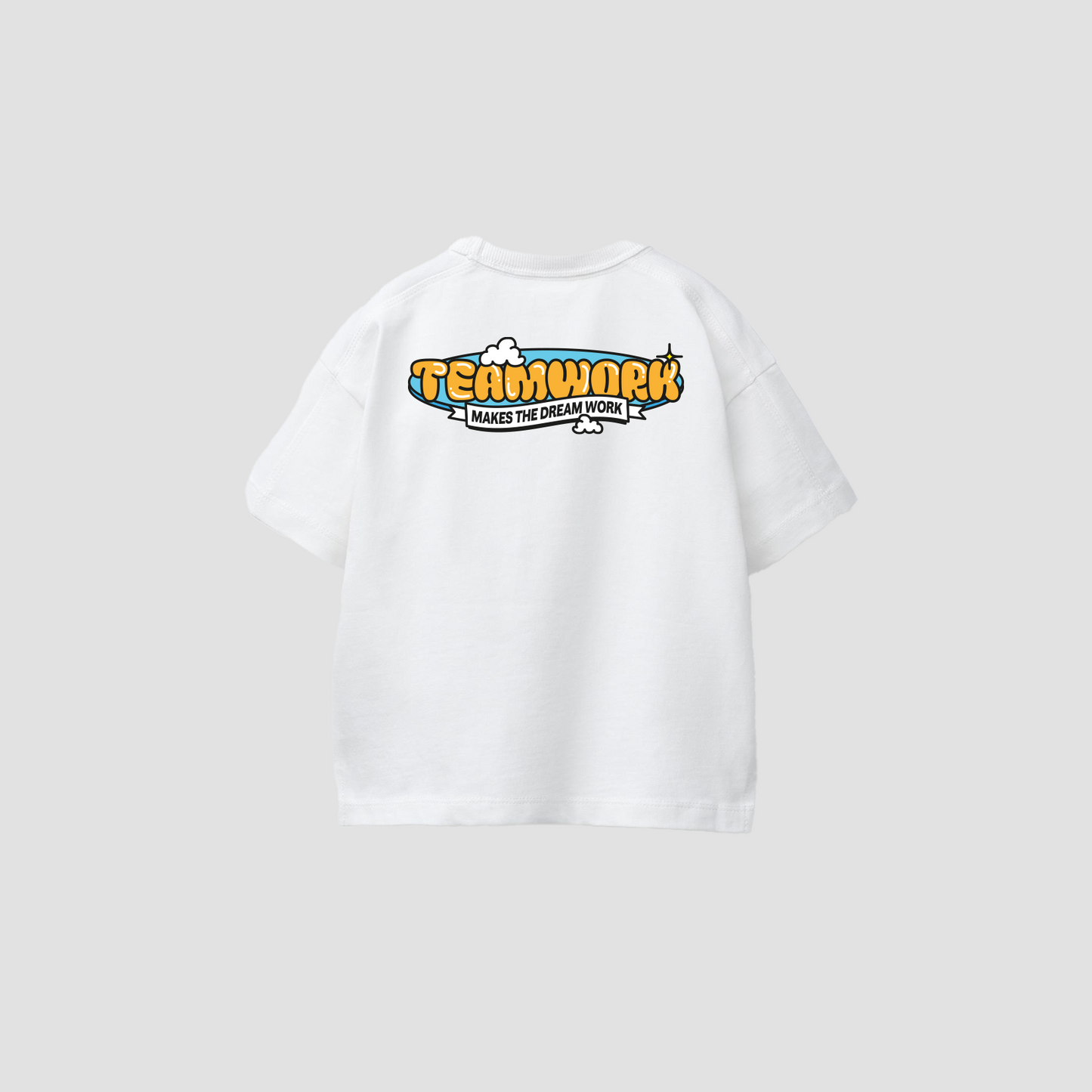 Camiseta Teamwork Blanco KID